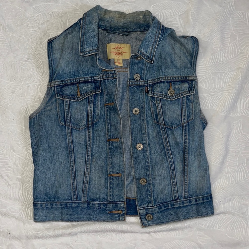 Levi’s jean vest